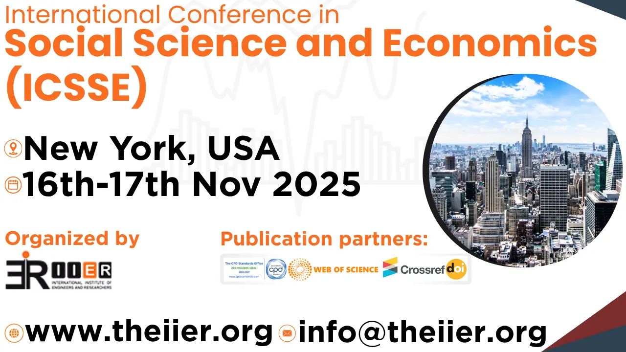 Social Science and Economics Conference in USA